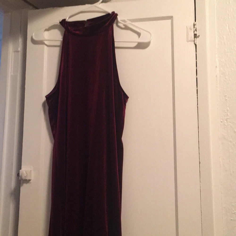 Burgundy Holiday Dress!